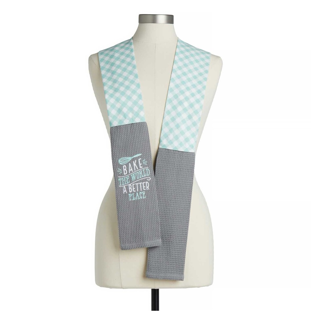 NWOT Bake the World Kitchen Boa